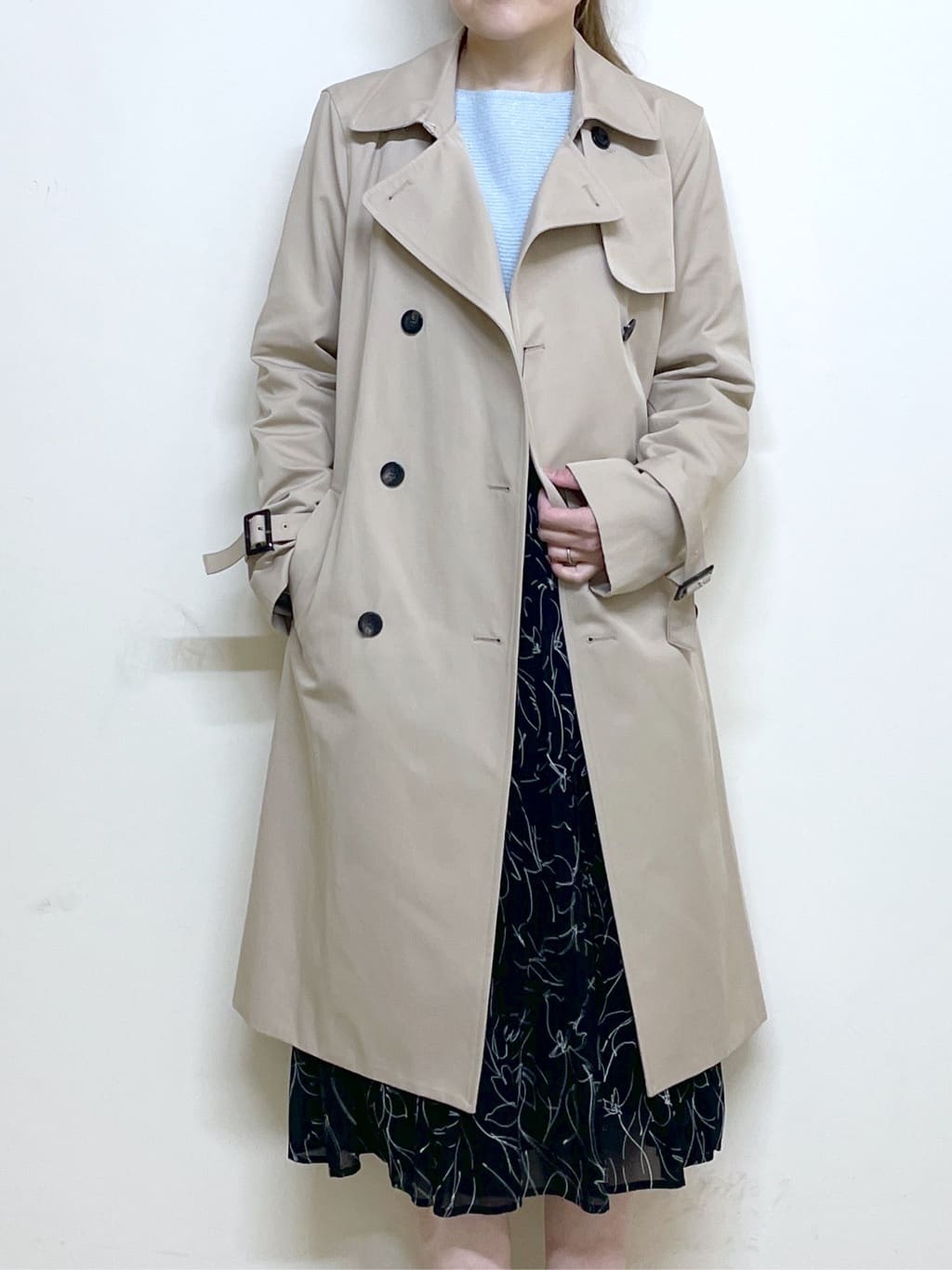 Junさんの「index｜《新色追加》着丈が選べる！プリーツフレアスカート【イージーケア／防シワ／洗濯機洗い可】」を使ったコーディネート