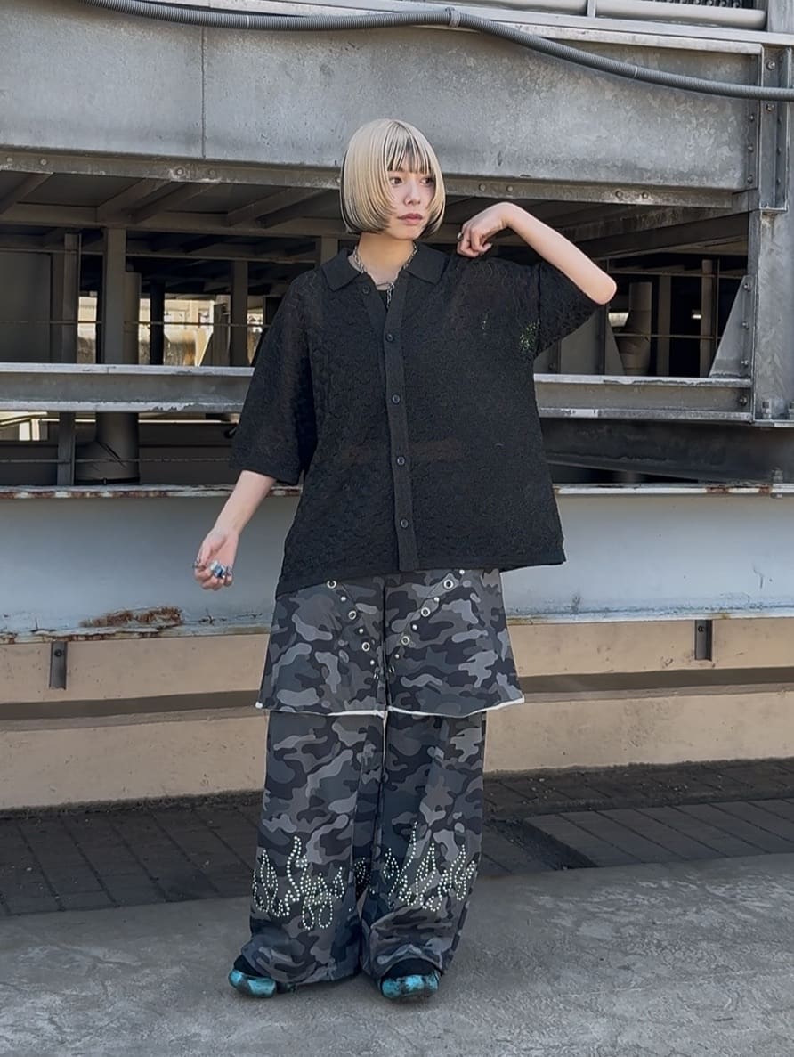 川本葵さんの「tk.TAKEO KIKUCHI｜◆K&rsquo;PJT by AOI 『Lightweight Pants』」を使ったコーディネート