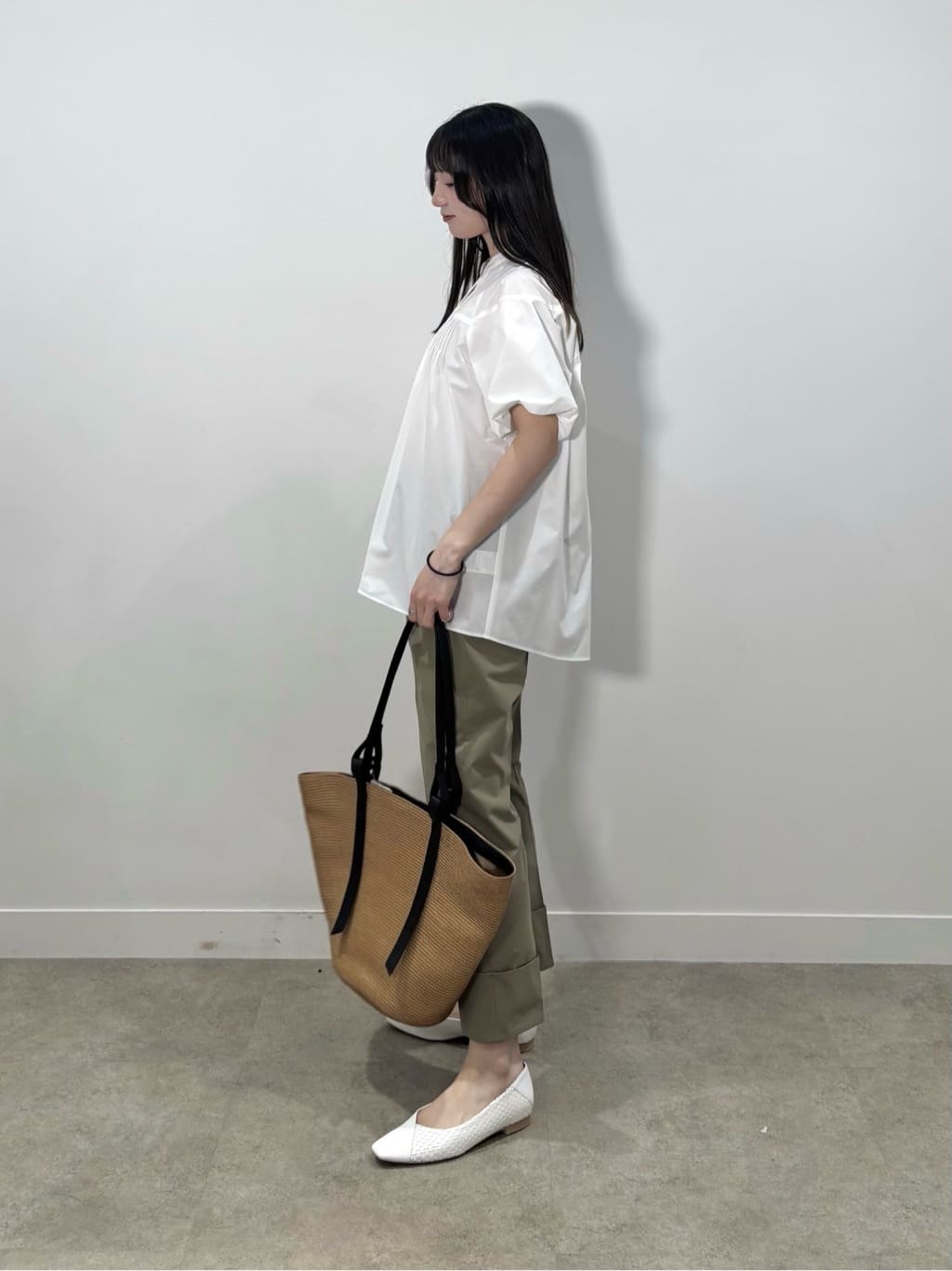 ibukiさんの「INDIVI｜◆【通気性◎撥水／UV／SETUP可能】アクティブブラウス」を使ったコーディネート