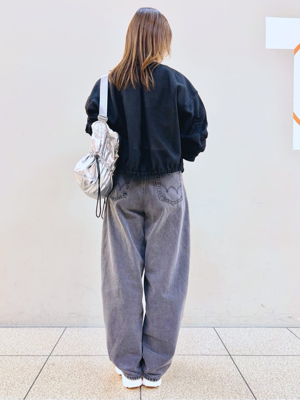 HaNeさんの「THE SHOP TK｜◆パナマメッシュブルゾン【洗える】」を使ったコーディネート