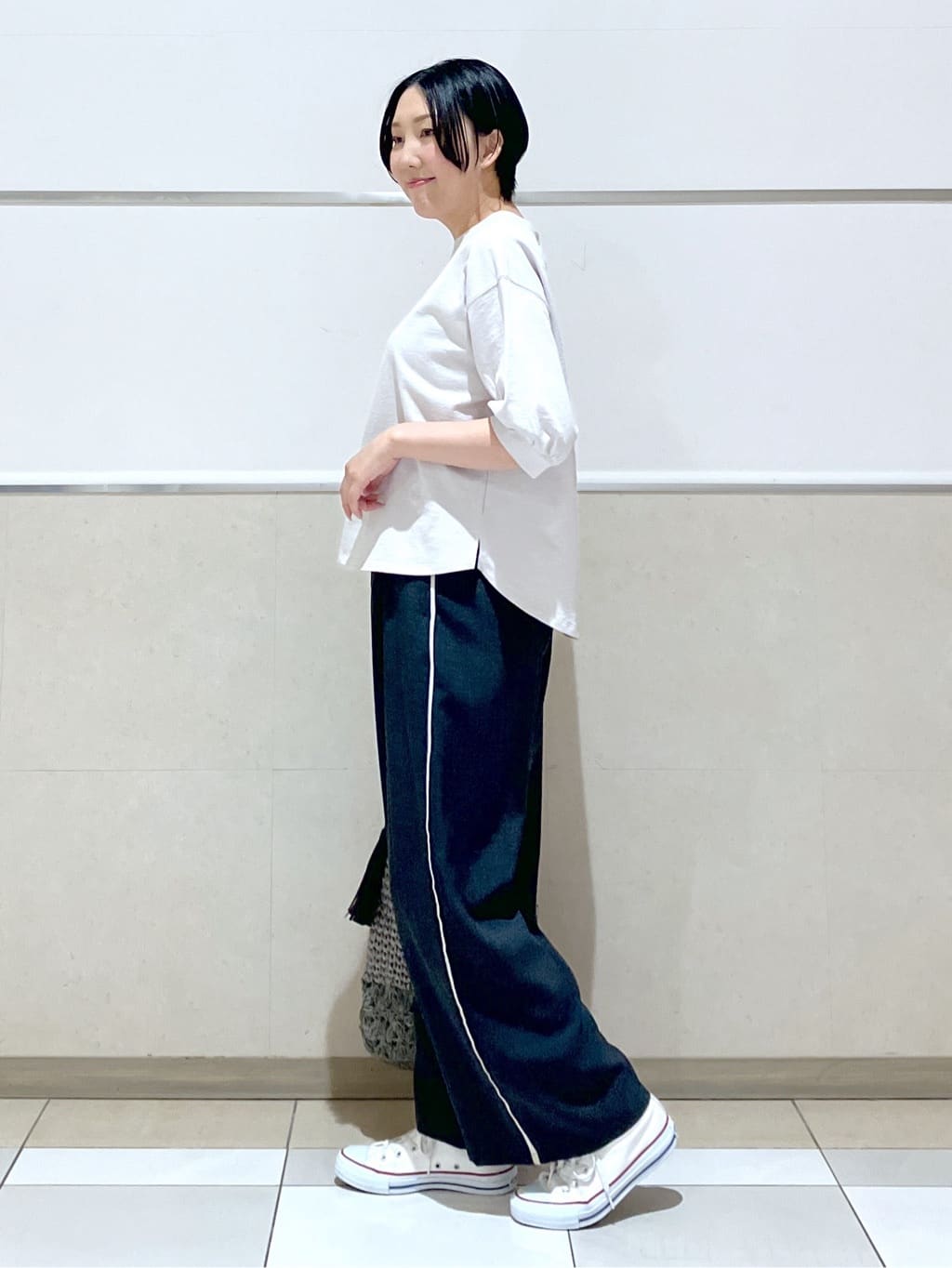 eriko さんの「Dessin｜【CONVERSE/コンバース】ハイカット」を使ったコーディネート