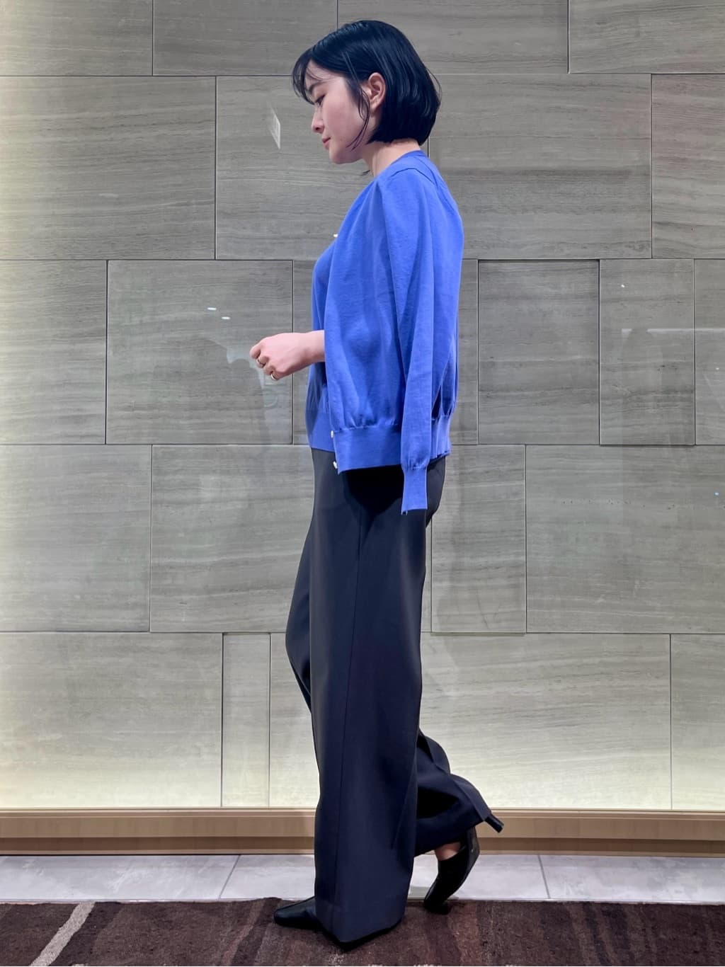ちりんさんの「UNTITLED｜◆【11色展開/コットン100/アンサンブル可能】 プルオーバーニット」を使ったコーディネート