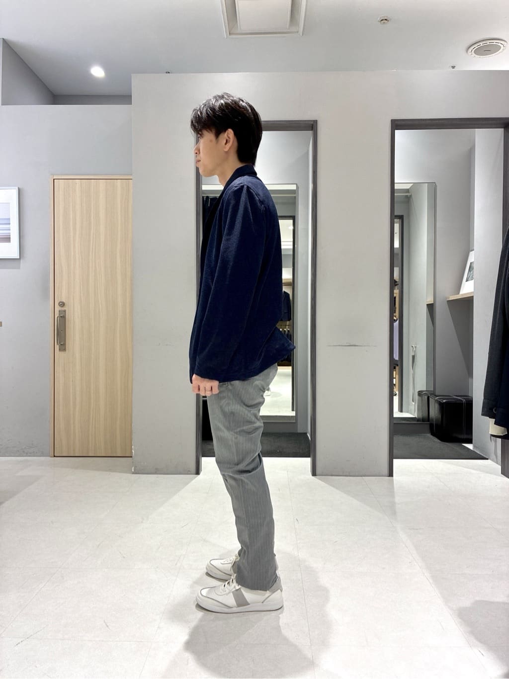 わいずみさんの「TAKEO KIKUCHI｜【抗菌防臭／5サイズ展開】ハイゲージポンチ Tシャツ」を使ったコーディネート