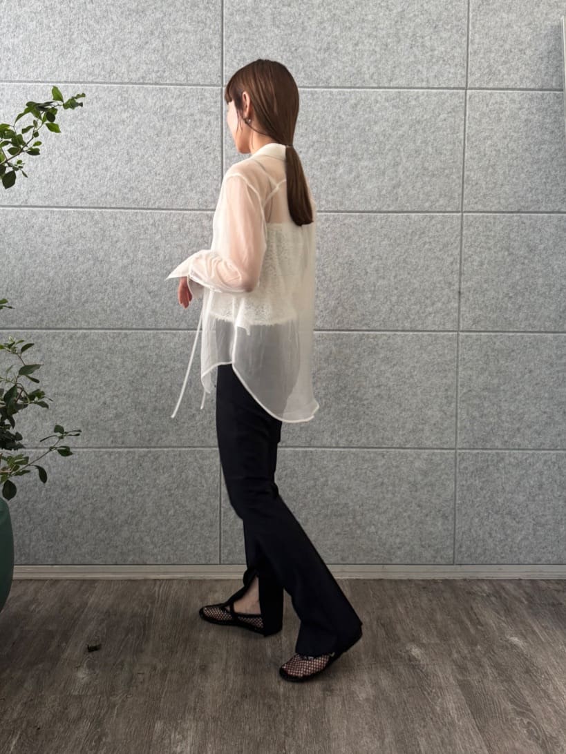 designer yukaさんの「CODE A｜tony bianco｜MIA mesh flat」を使ったコーディネート
