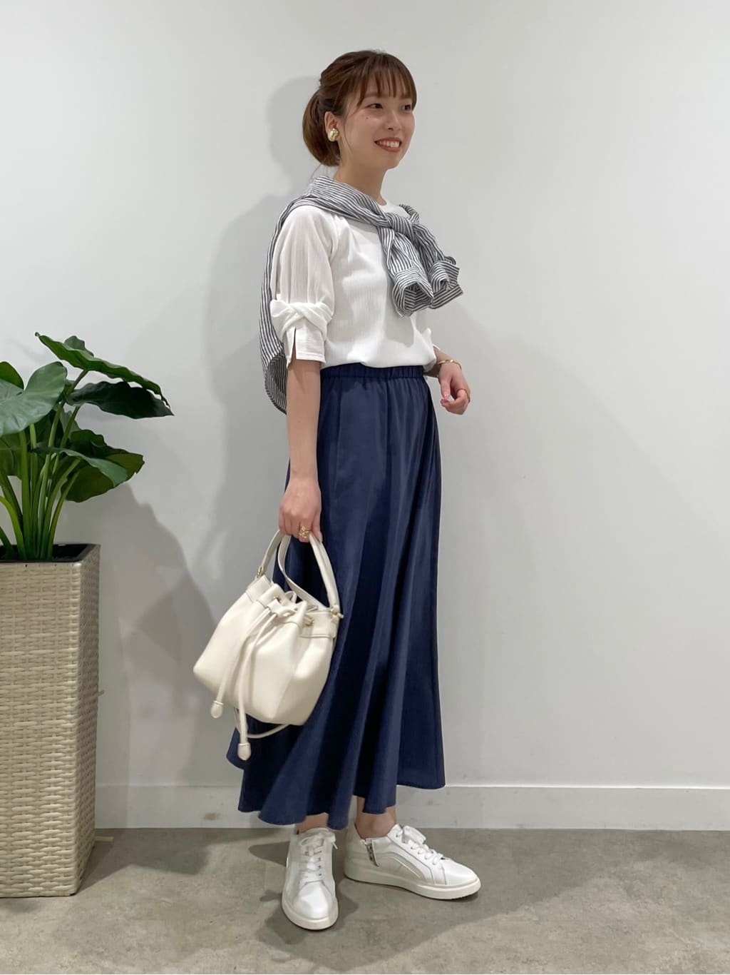 ねねさんの「INDIVI｜」を使ったコーディネート