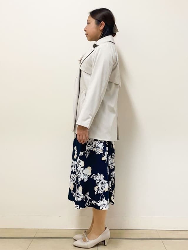 chisaさんの「Reflect｜◆【手洗い可／撥水】ライティミドル丈コート」を使ったコーディネート