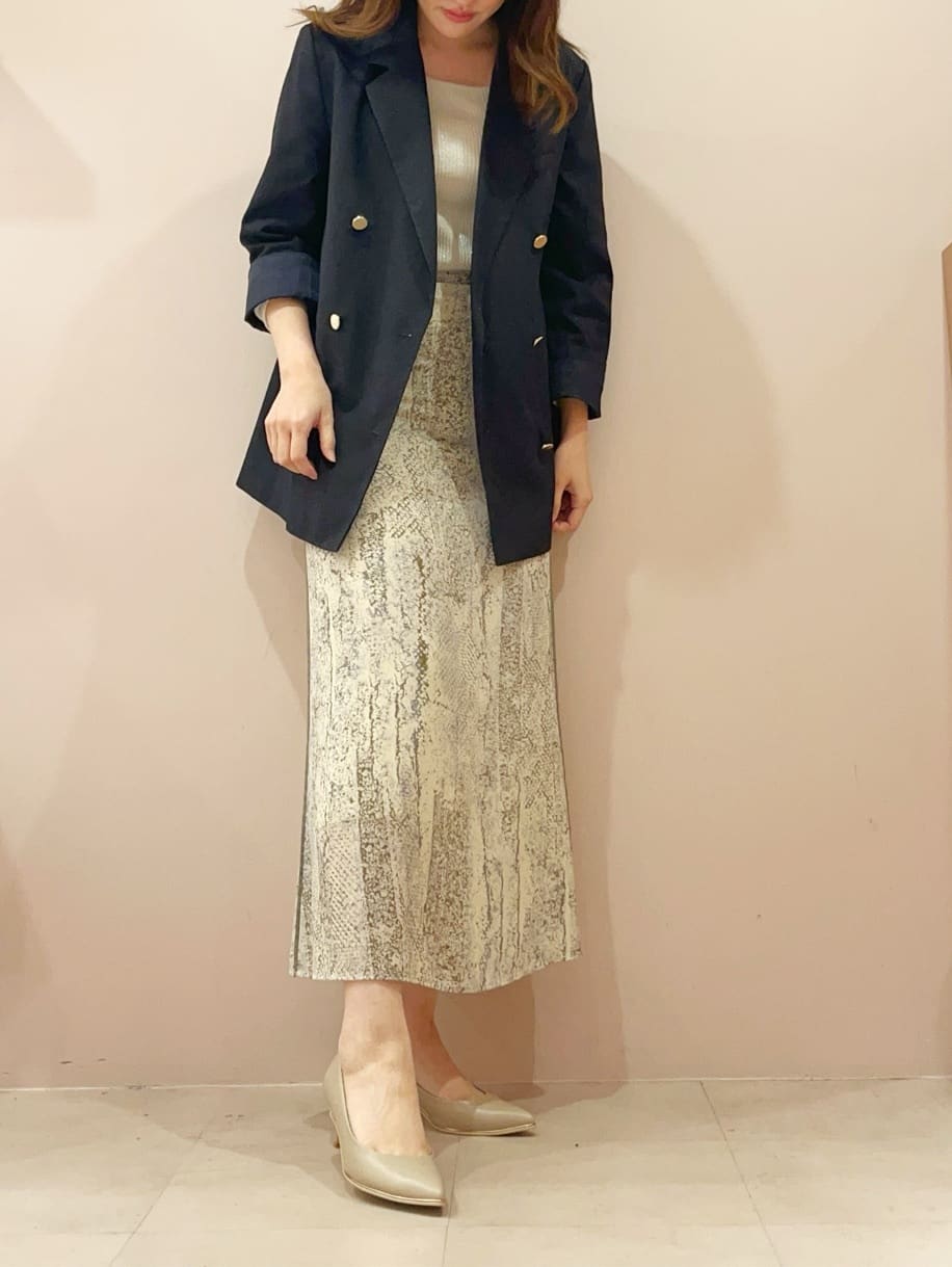 Oさんの「ESPERANZA｜【レイン対応/12時間パンプス】約5.5cm　歩きやすくて疲れにくい」を使ったコーディネート
