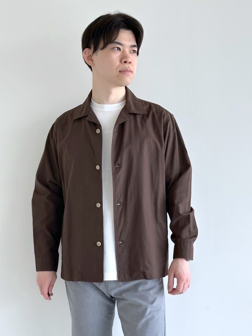 イッシーさんの「TAKEO KIKUCHI｜【Made in JAPAN】播州織 ストレッチ パンツ」を使ったコーディネート