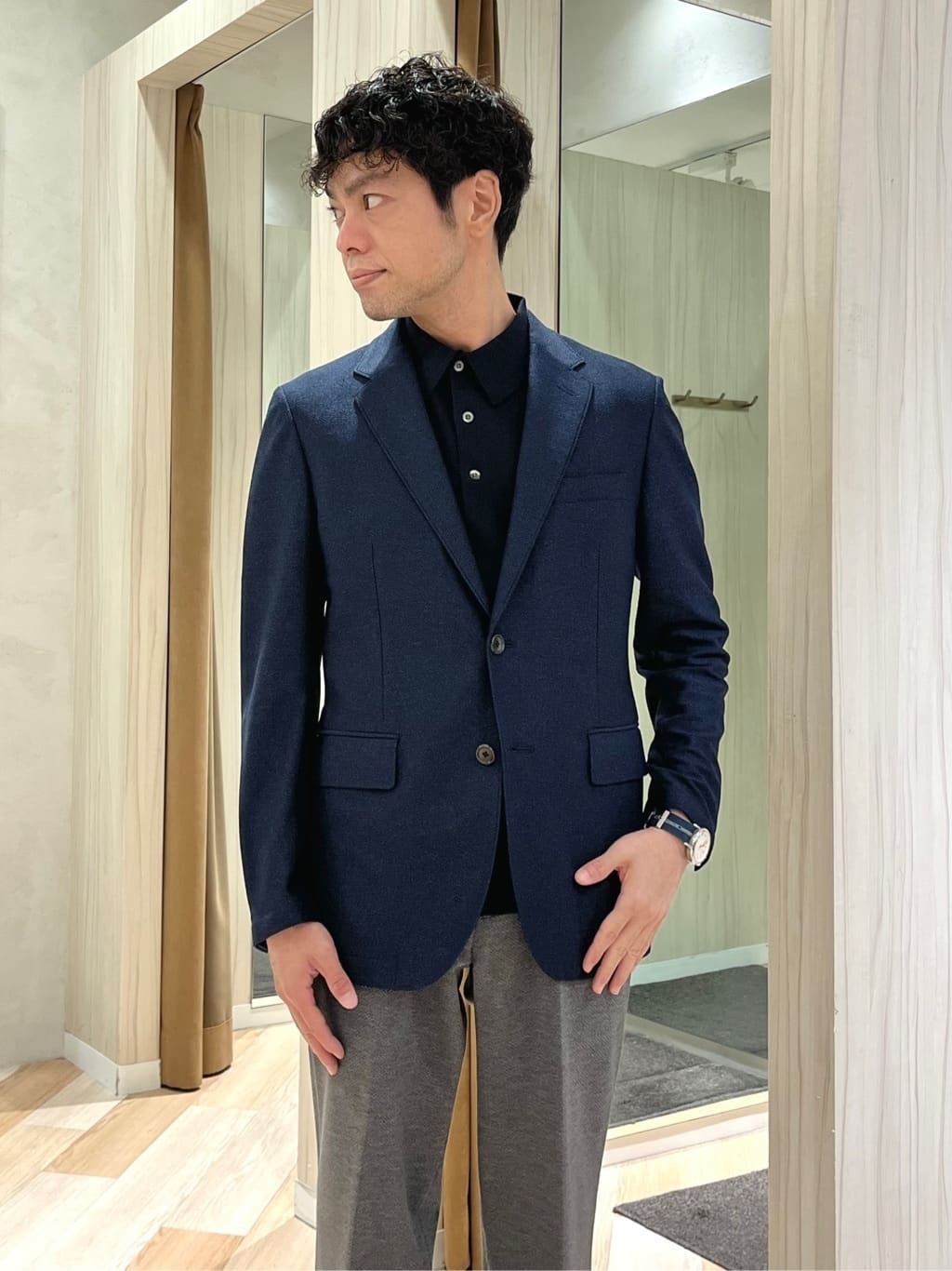 URAさんの「TAKEO KIKUCHI｜コーデュラ（R） コーティング ブリーフケース」を使ったコーディネート