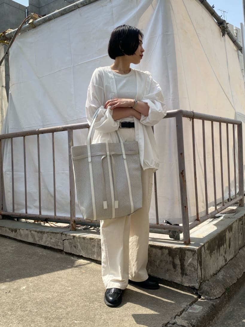 Uさんの「HIROKO HAYASHI｜PANIER（パニエ） トートバッグL」を使ったコーディネート