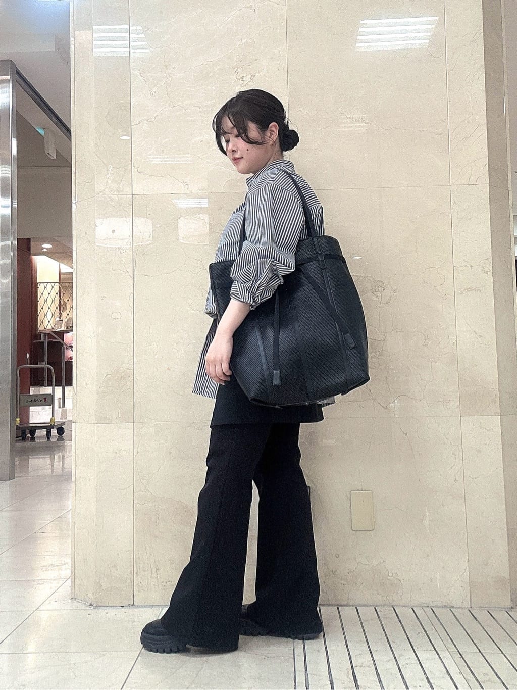 mさんの「HIROKO HAYASHI｜PANIER（パニエ） トートバッグL」を使ったコーディネート