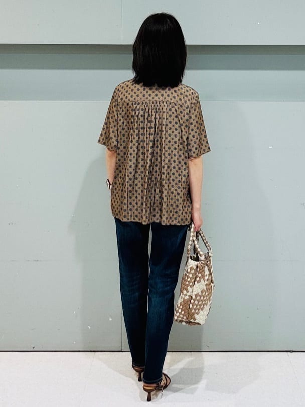 makiさんの「UNTITLED｜【Healthy DENIM&times;UNTITLED】別注 R Mrytle（リマートル）テーパードデニム」を使ったコーディネート