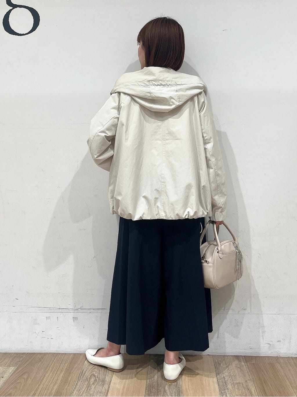 山さんさんの「grove｜メタルパーツローファーパンプス【晴雨兼用】」を使ったコーディネート