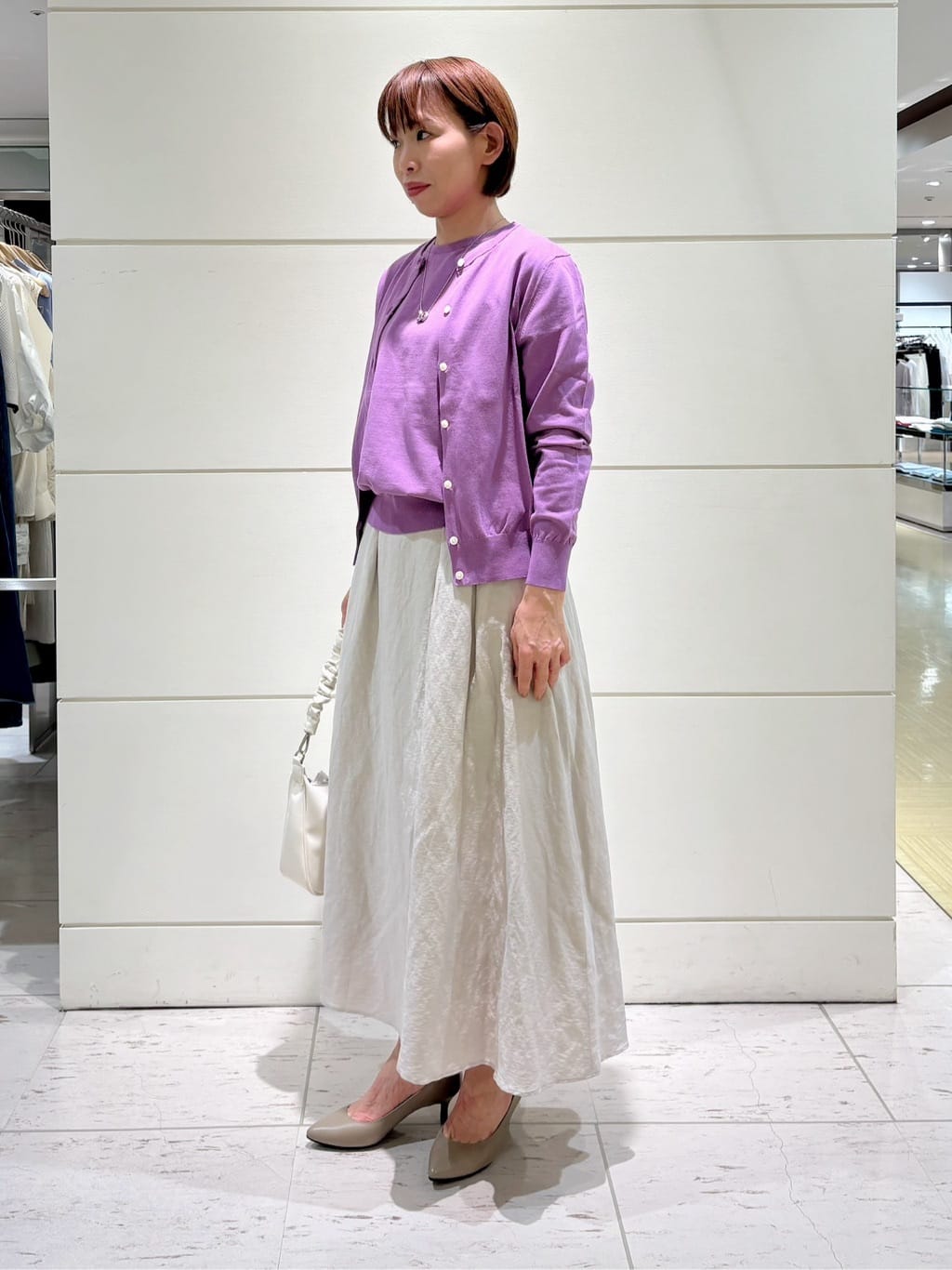 Satoさんの「UNTITLED｜◆【11色展開/コットン100/アンサンブル可能】 プルオーバーニット」を使ったコーディネート
