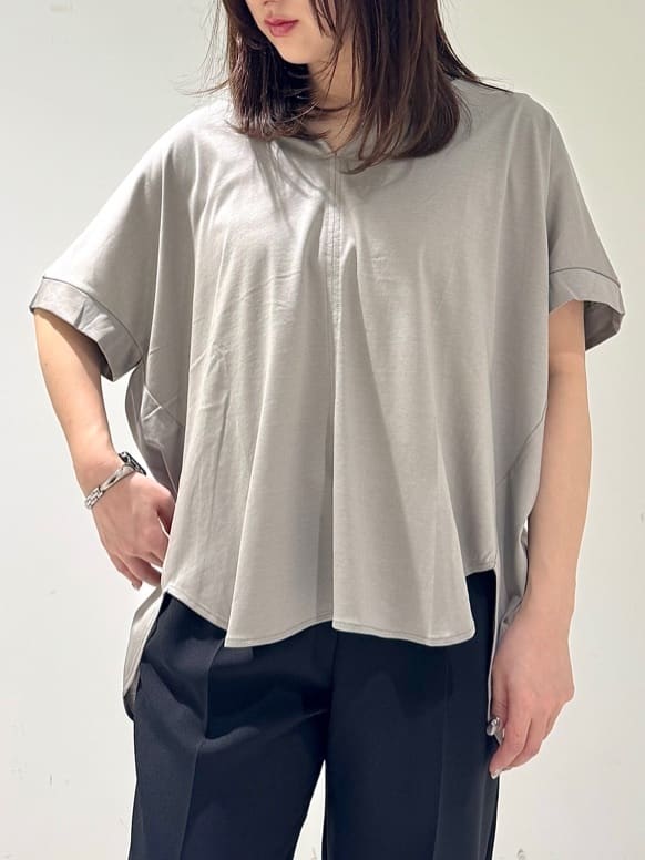 そんさんの「INDIVI｜【接触冷感／セットアップ対応】イージーテーパードパンツ【通勤・セレモニー】」を使ったコーディネート