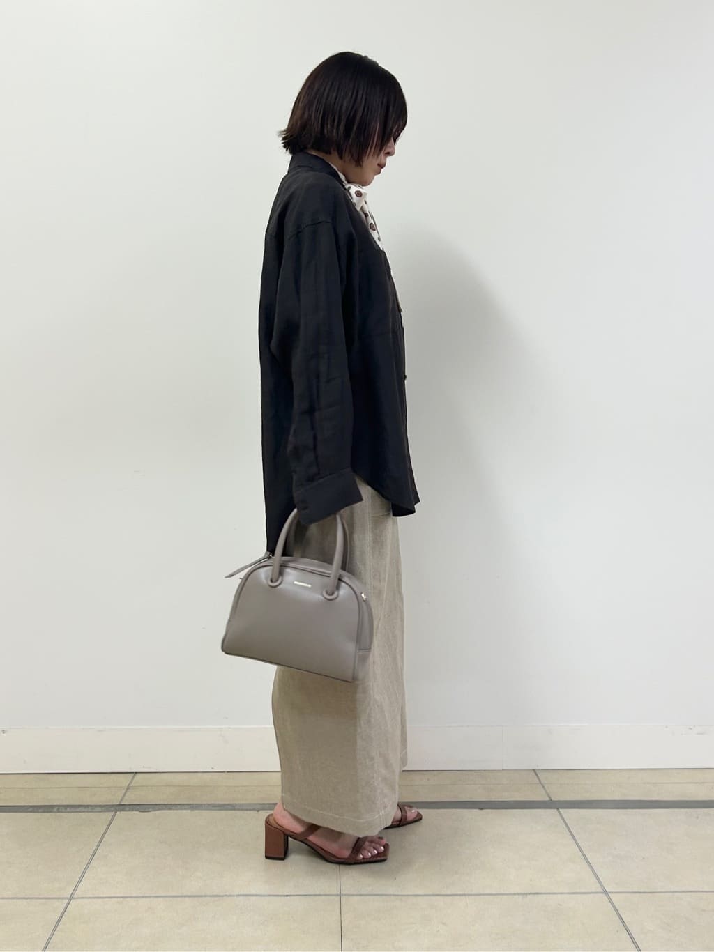 とりみさんの「DRESSTERIOR｜◆【ショルダー/2ＷＡＹ】ミニボストン」を使ったコーディネート