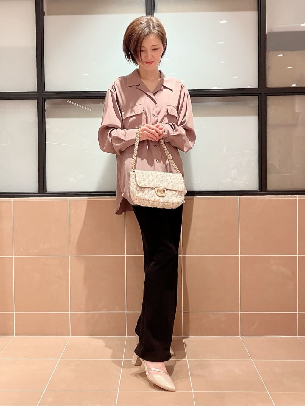 Ｋさんの「ESPERANZA｜セパレートラインパンプス」を使ったコーディネート