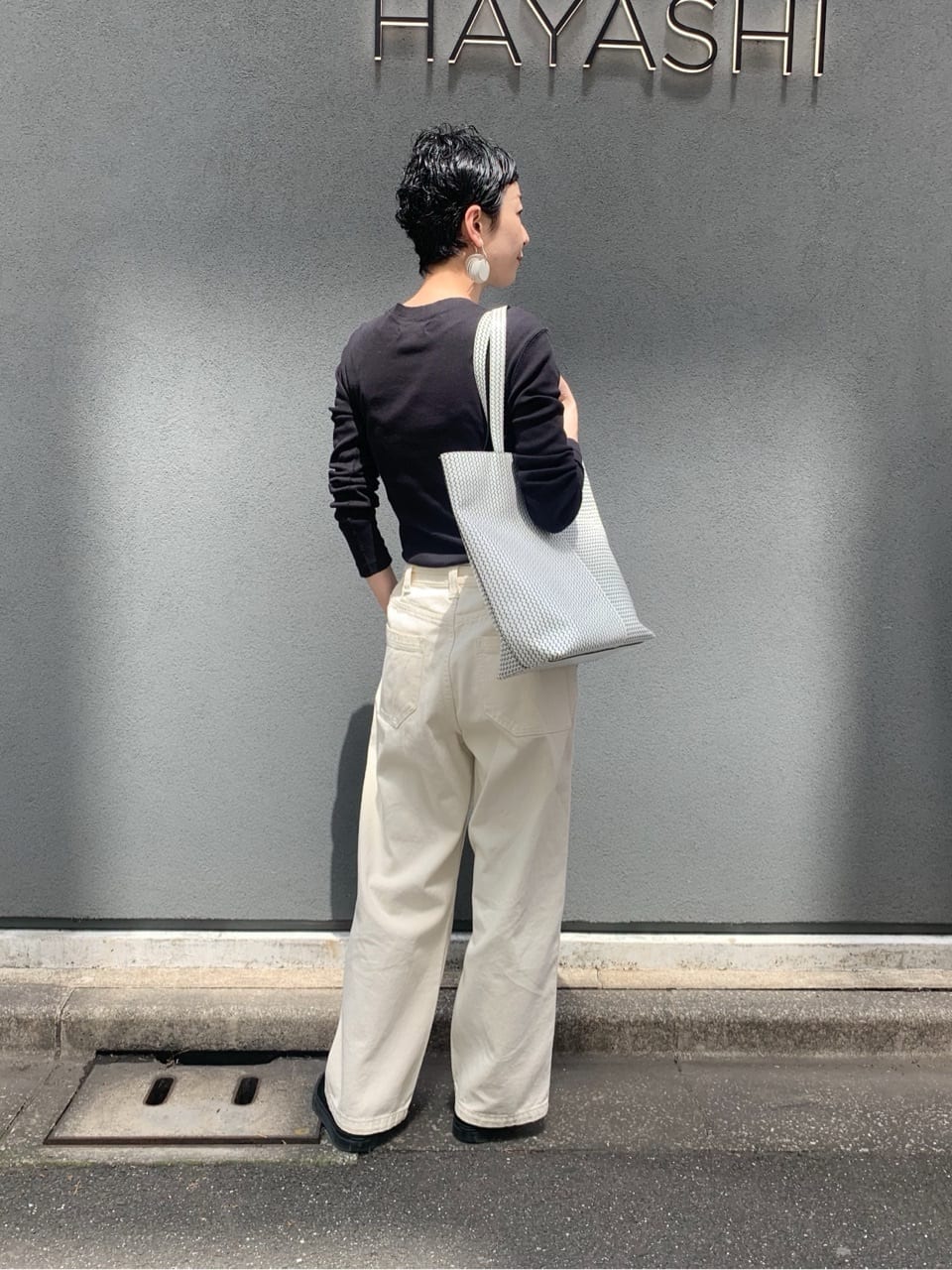 Kさんの「HIROKO HAYASHI｜OTTICA（オッティカ） トートバッグL」を使ったコーディネート