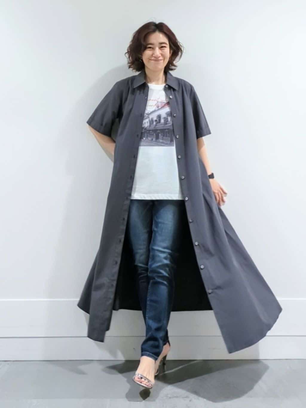 ミズタさんの「UNTITLED｜【Healthy DENIM&times;UNTITLED】別注 R Mrytle（リマートル）テーパードデニム」を使ったコーディネート