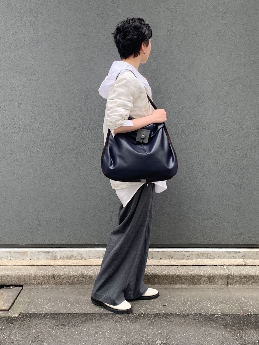 Iさんの「HIROKO HAYASHI｜MAMELI（マメリ）2wayトートバッグ」を使ったコーディネート