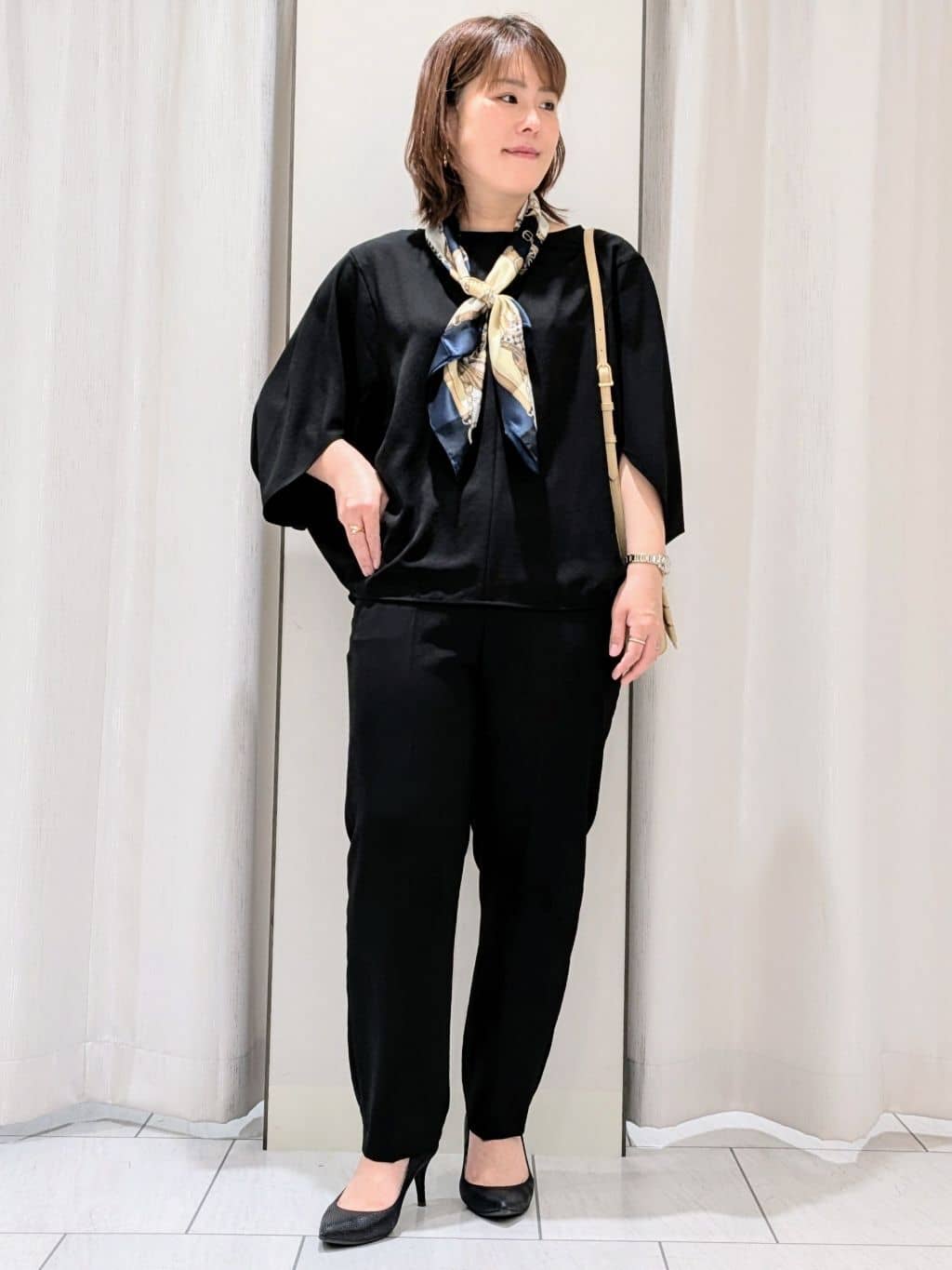 Onumaさんの「UNTITLED｜ライトダブルリングネックレス」を使ったコーディネート