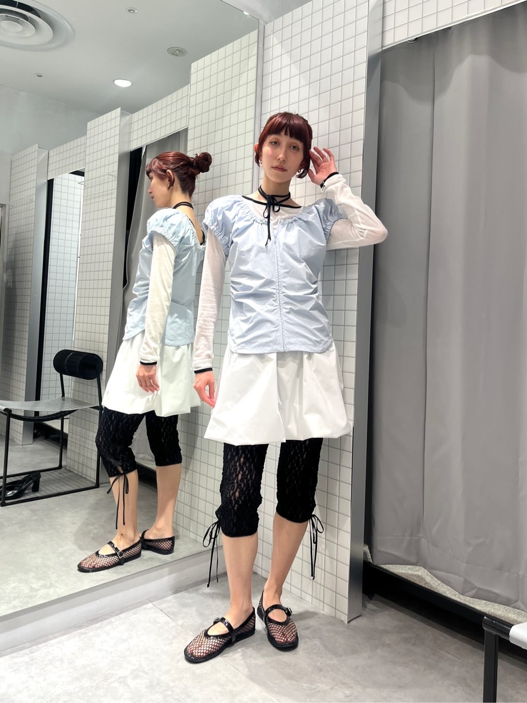 Rielさんの「CODE A｜lace leggings」を使ったコーディネート