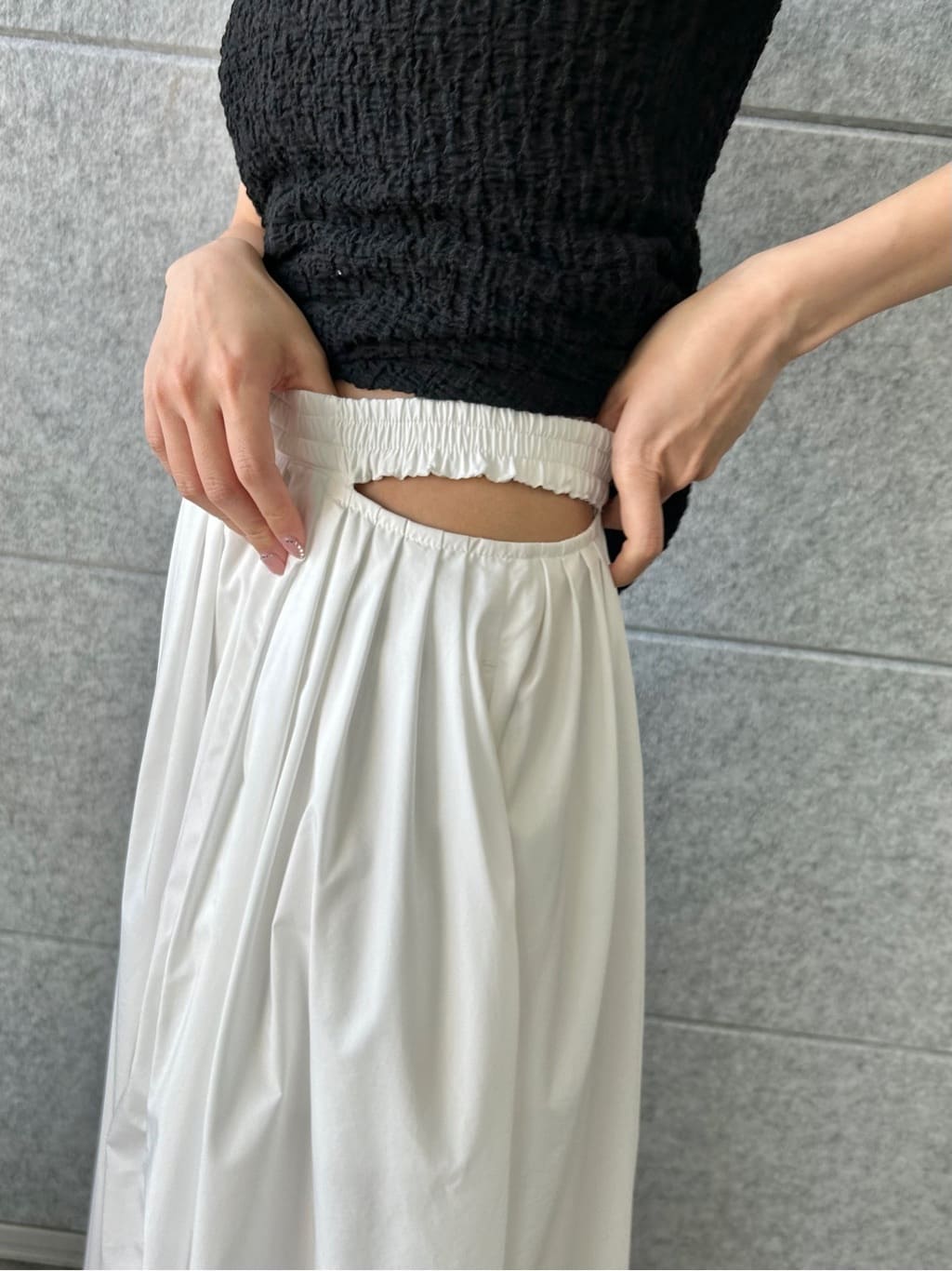 harunaさんの「CODE A｜femi cut pullover」を使ったコーディネート