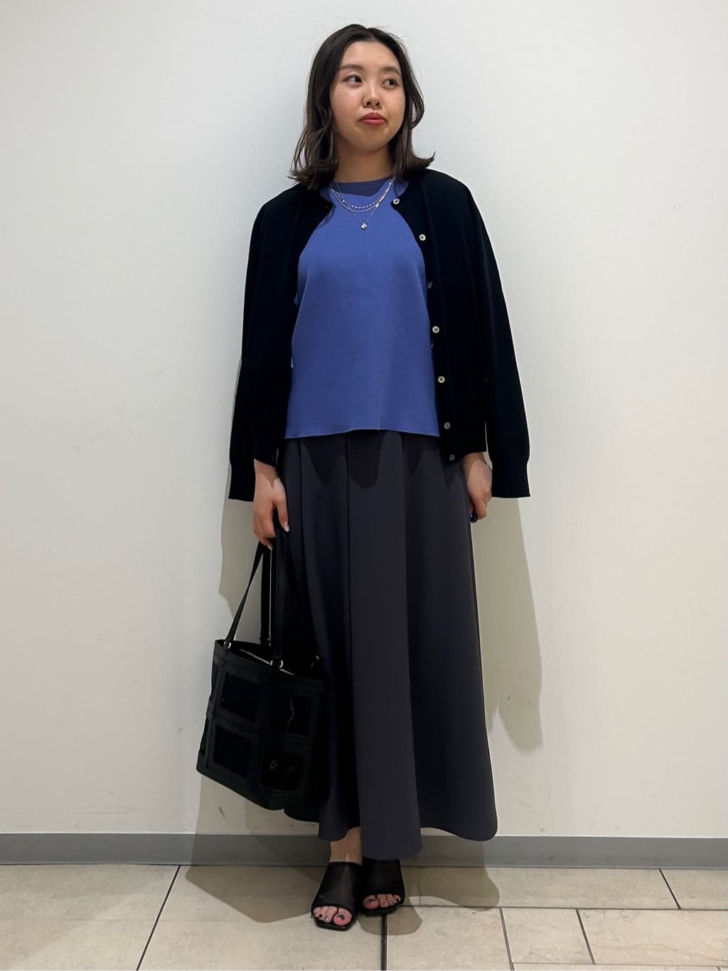 kanoさんの「UNTITLED｜◆【旬トレンド】メッシュミュール」を使ったコーディネート