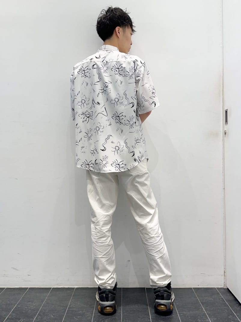 ちびちゃんさんの「THE SHOP TK｜◆ドライポリプリント半袖シャツ　洗える/吸水速乾」を使ったコーディネート