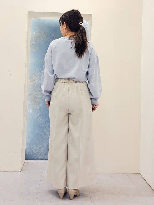 ふるさんの「grove｜メタルパーツローファーパンプス【晴雨兼用】」を使ったコーディネート