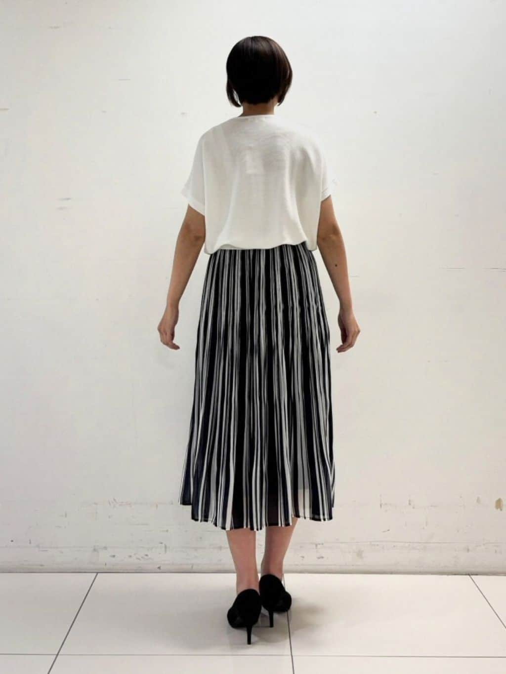 keikoさんの「COUP DE CHANCE｜◆【日本製】ロングフェイクパールネックレス3」を使ったコーディネート