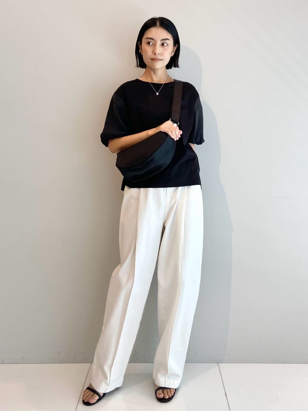 AYAさんの「UNTITLED｜【ステンレス】レイヤードチェーンネックレス」を使ったコーディネート