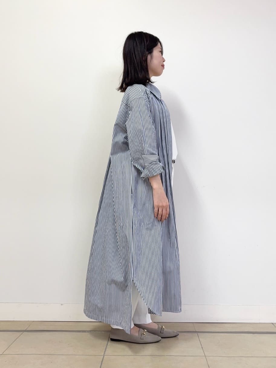 asamiさんの「UNTITLED｜◆タイプライターシャツワンピース」を使ったコーディネート