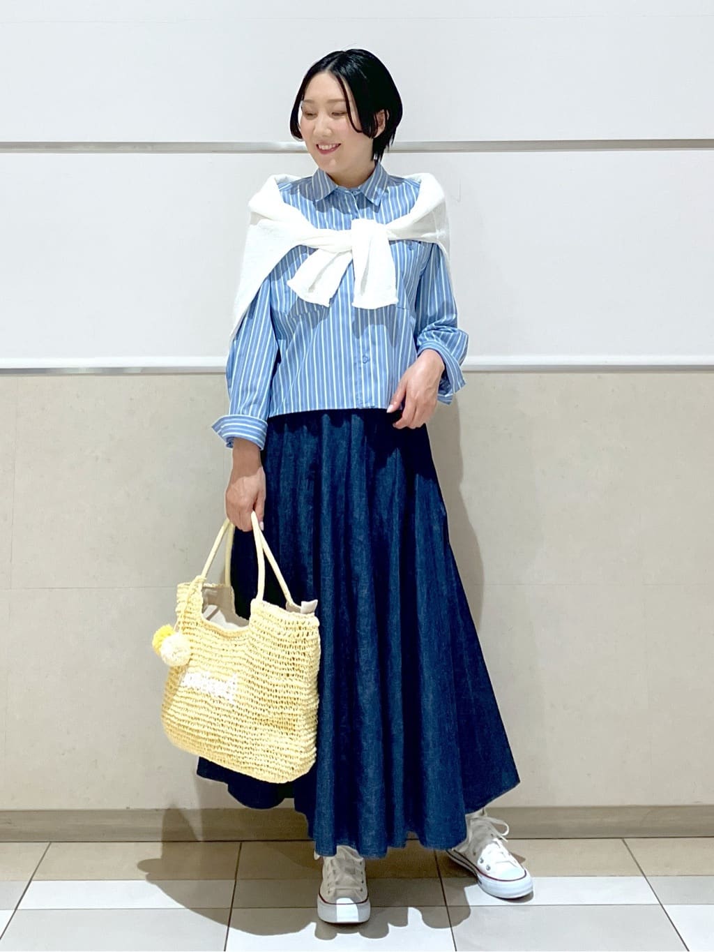 eriko さんの「Dessin｜【CONVERSE/コンバース】ハイカット」を使ったコーディネート