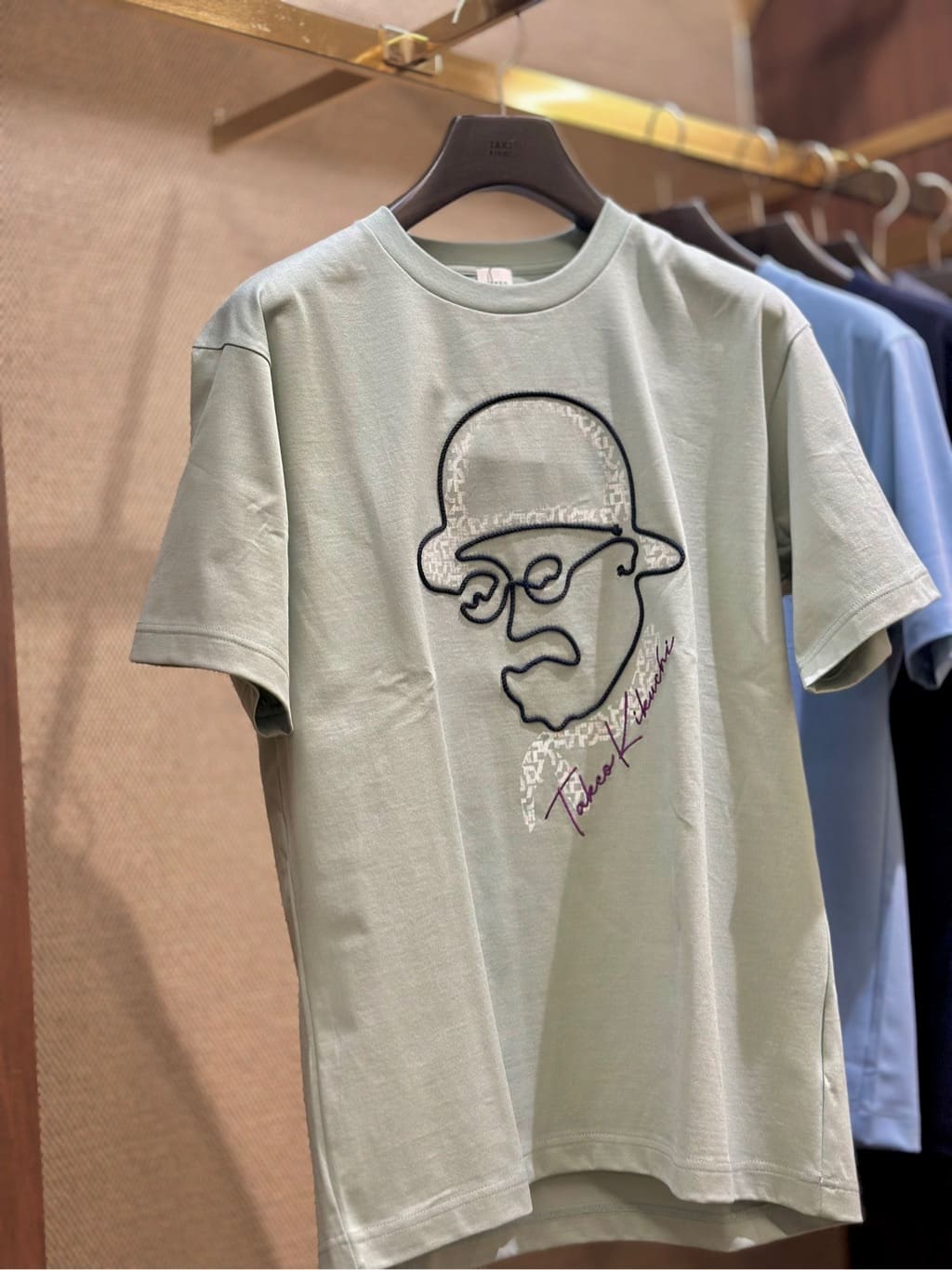 オノアサミさんの「TAKEO KIKUCHI｜【抗菌防臭／5サイズ展開】ハイゲージポンチ Tシャツ」を使ったコーディネート