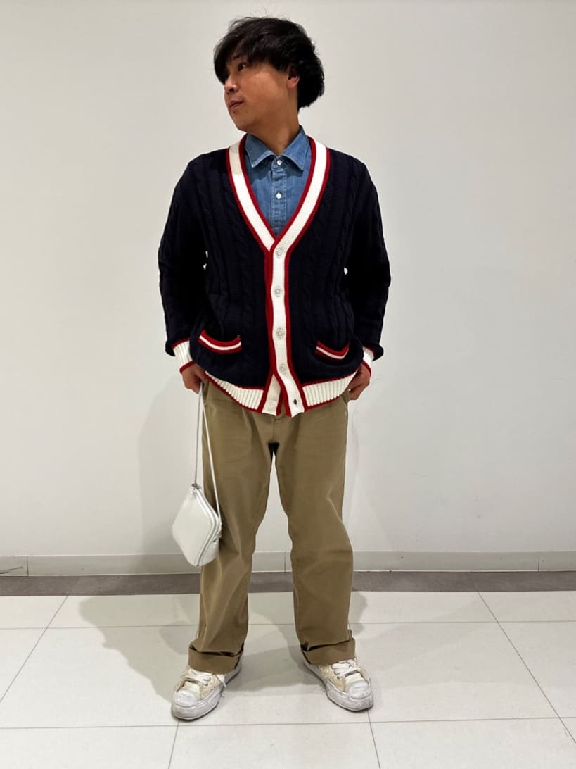 MATSUBARAさんの「DRESSTERIOR｜スプリングチルデン ニットロンドンカーディガン」を使ったコーディネート