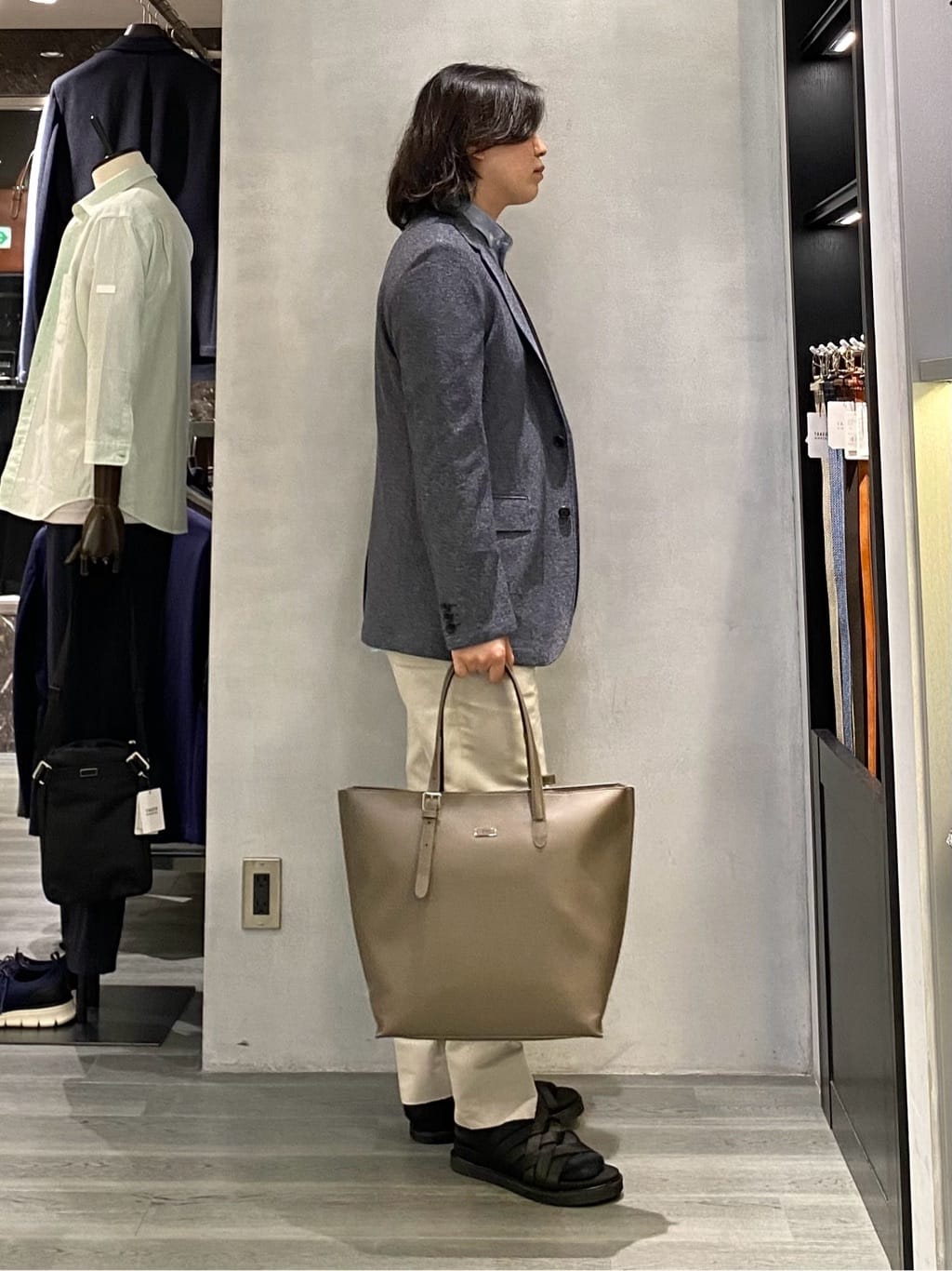nishiさんの「TAKEO KIKUCHI｜」を使ったコーディネート