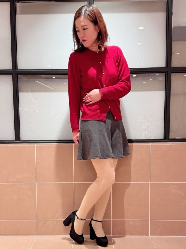 すみれさんの「ESPERANZA｜チャンキーヒール厚底パンプス」を使ったコーディネート