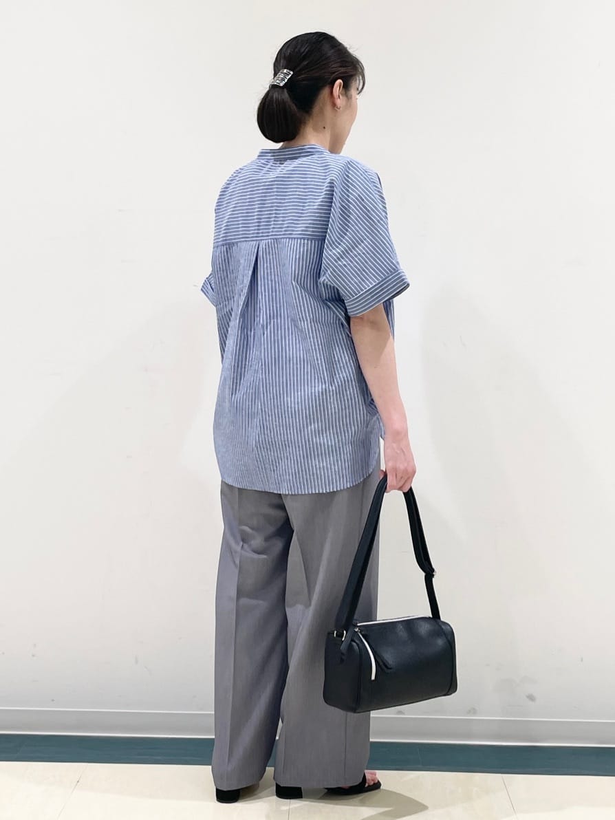 あんづさんの「SHOO･LA･RUE｜◆【洗える/S-LL】シアーネックがこなれ見え リブタンクトップ」を使ったコーディネート