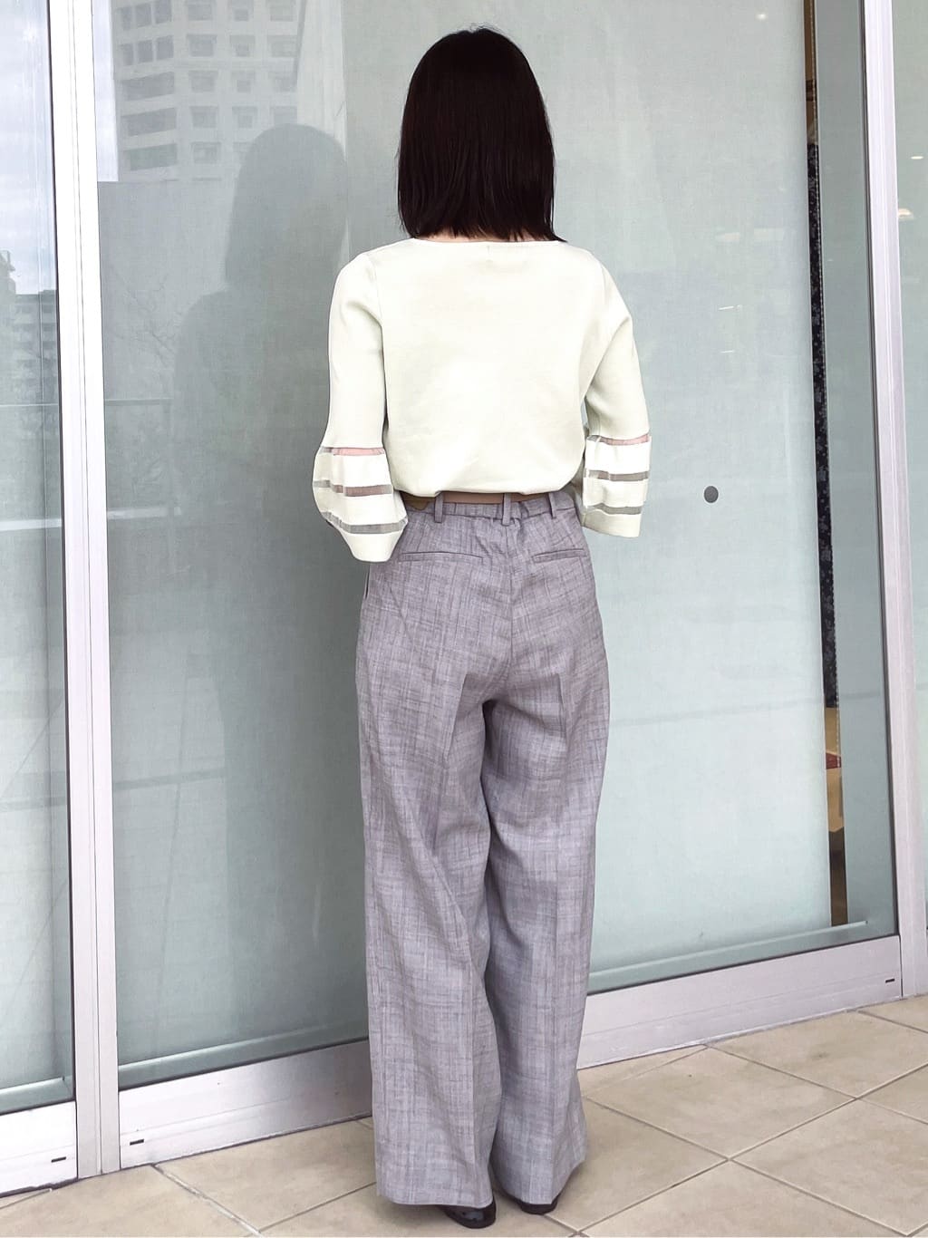 カオハルさんの「OPAQUE.CLIP｜【定番/6color】名品フラットバレエシューズ」を使ったコーディネート