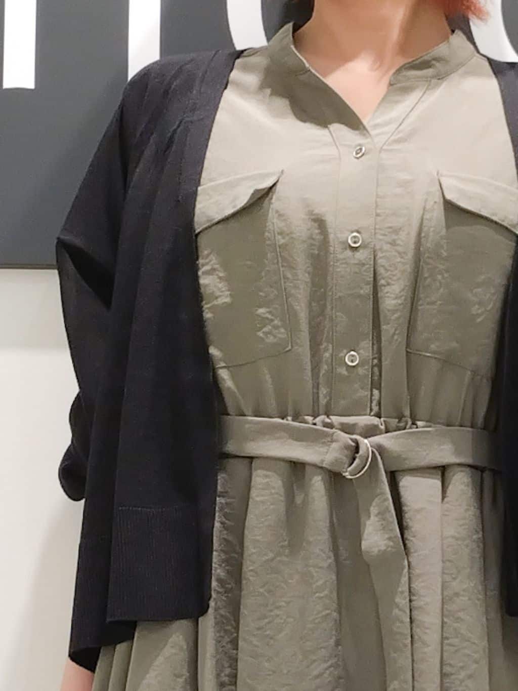n.さんの「index｜◆《6色展開》リラクシーショートカーディガン【洗濯機洗い可／接触冷感／抗ピル】」を使ったコーディネート