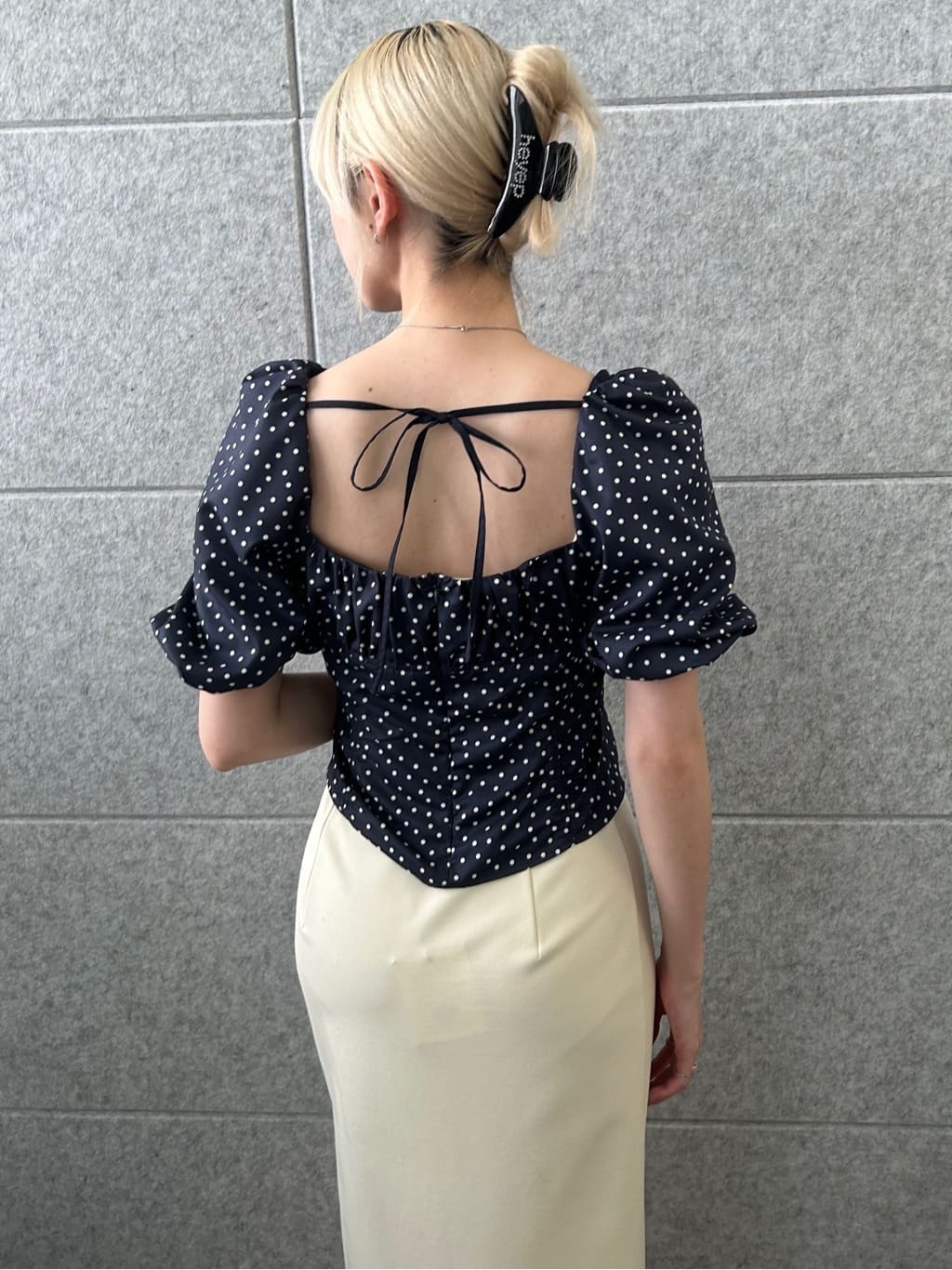 honoka Aさんの「CODE A｜polka dot blouse」を使ったコーディネート
