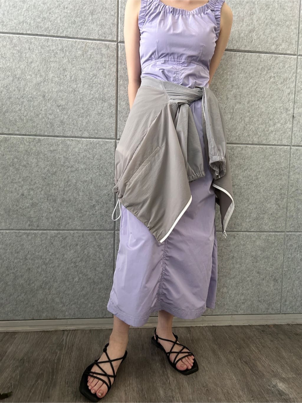 honoka Aさんの「CODE A｜sporty gathered dress」を使ったコーディネート