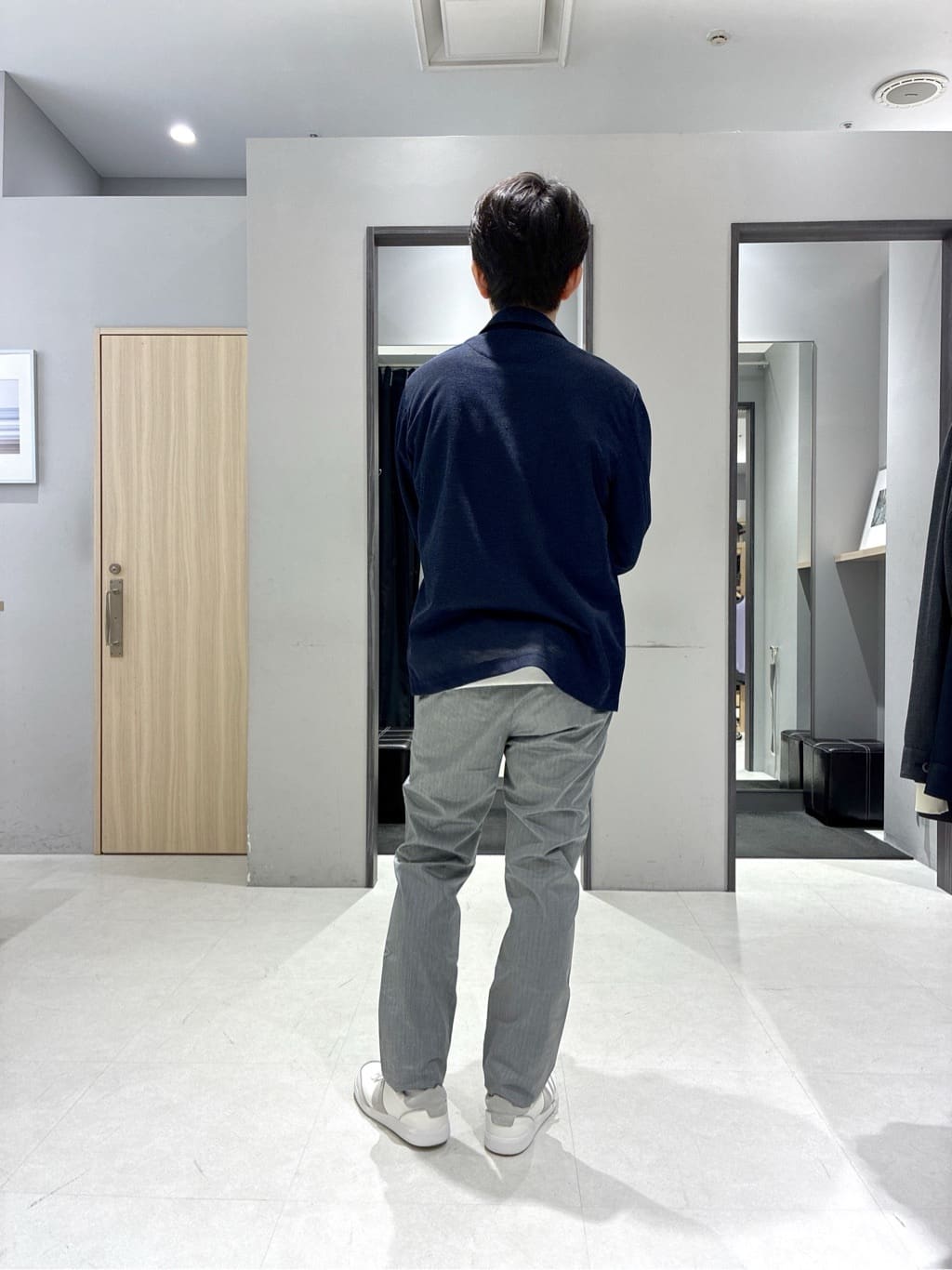 わいずみさんの「TAKEO KIKUCHI｜【抗菌防臭／5サイズ展開】ハイゲージポンチ Tシャツ」を使ったコーディネート