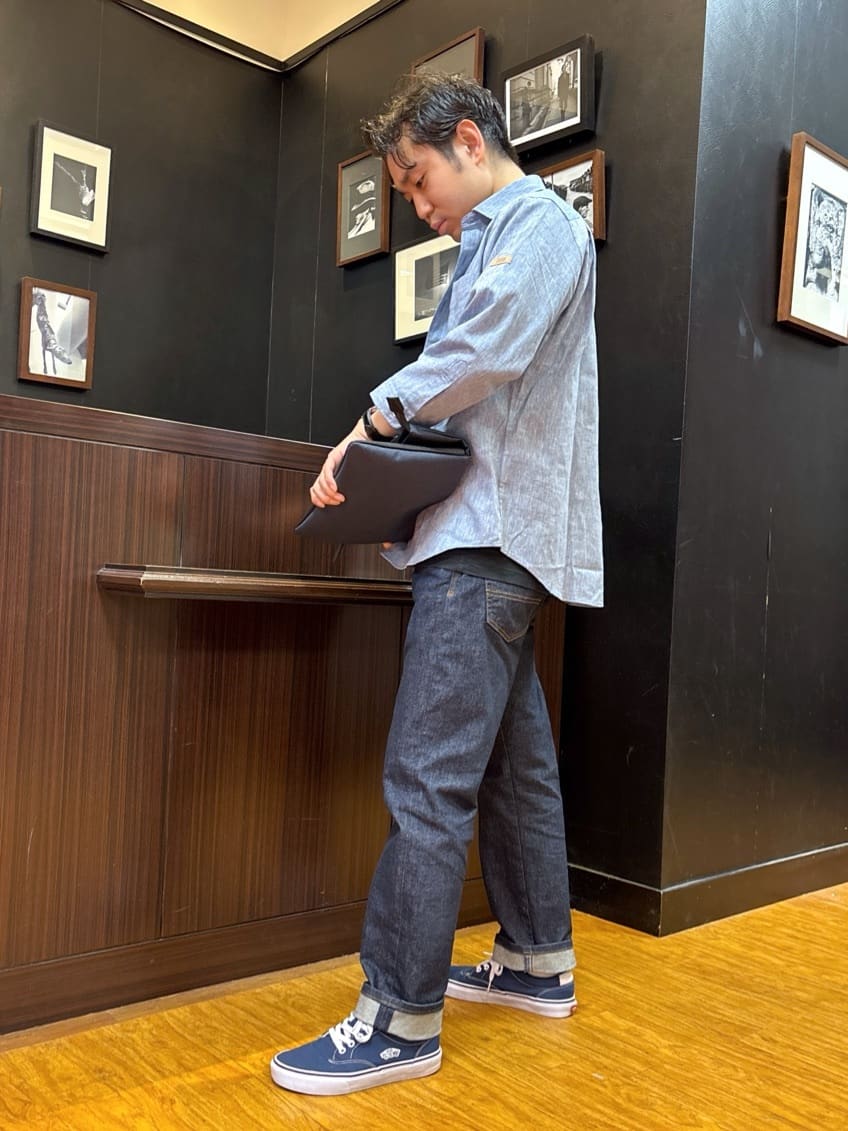 KEIさんの「TAKEO KIKUCHI｜【2WAY】ショルダー クラッチバッグ」を使ったコーディネート
