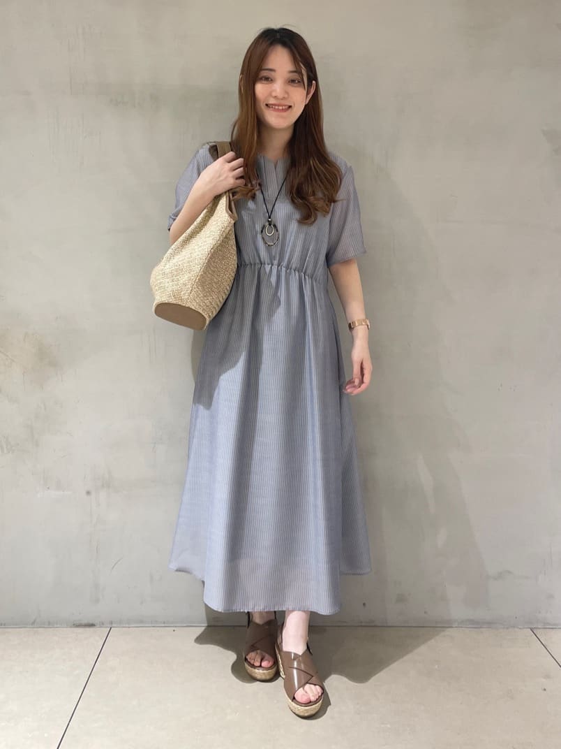 ゆいさんの「UNTITLED｜◆ナチュラルウェッジサンダル」を使ったコーディネート