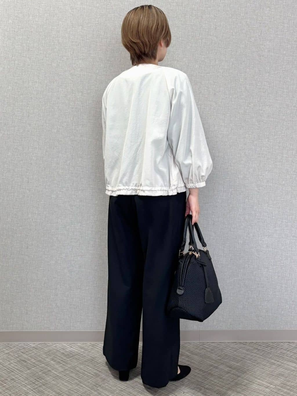 MATSUさんの「Reflect｜◆【撥水／洗える／セットアップ可】エアリージップアップブルゾン」を使ったコーディネート