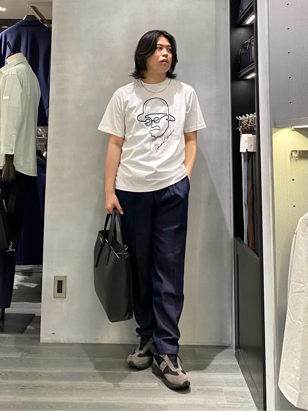 nishiさんの「TAKEO KIKUCHI｜」を使ったコーディネート
