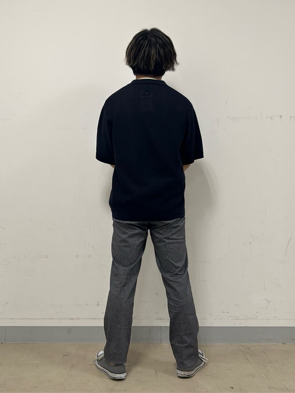 Hiroさんの「TAKEO KIKUCHI｜【抗菌防臭／5サイズ展開】ハイゲージポンチ Tシャツ」を使ったコーディネート