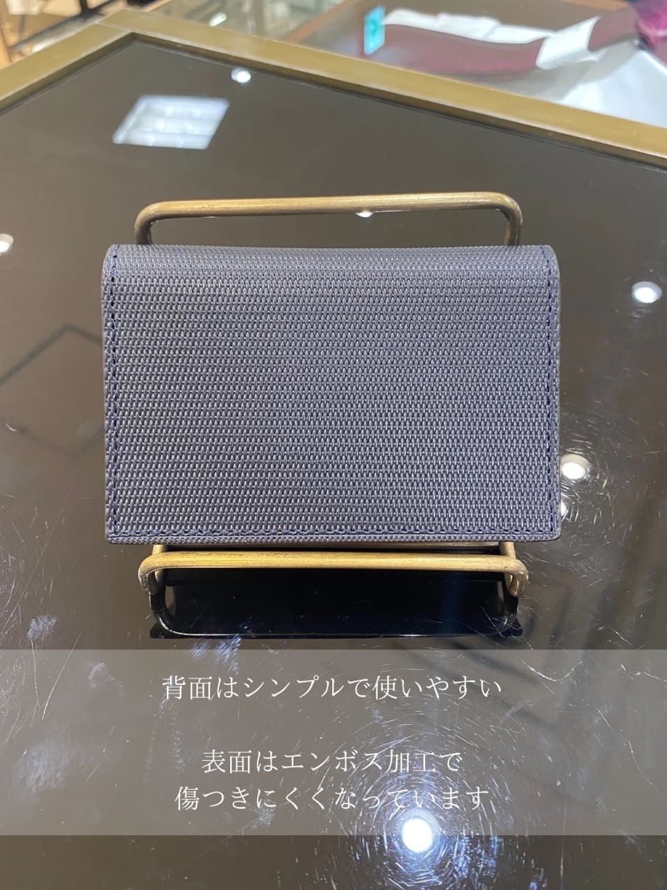 小南大和さんの「TAKEO KIKUCHI｜【ソフト＆ナチュラル】ミニメッシュ レザー 名刺入れ」を使ったコーディネート